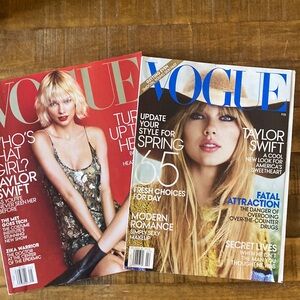 2010s Vogue magazine lot - Taylor Swift cover